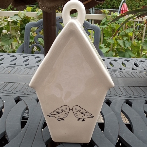 Rae Dunn Ceramic "LOVE" Birdhouse - Picture 4 of 6